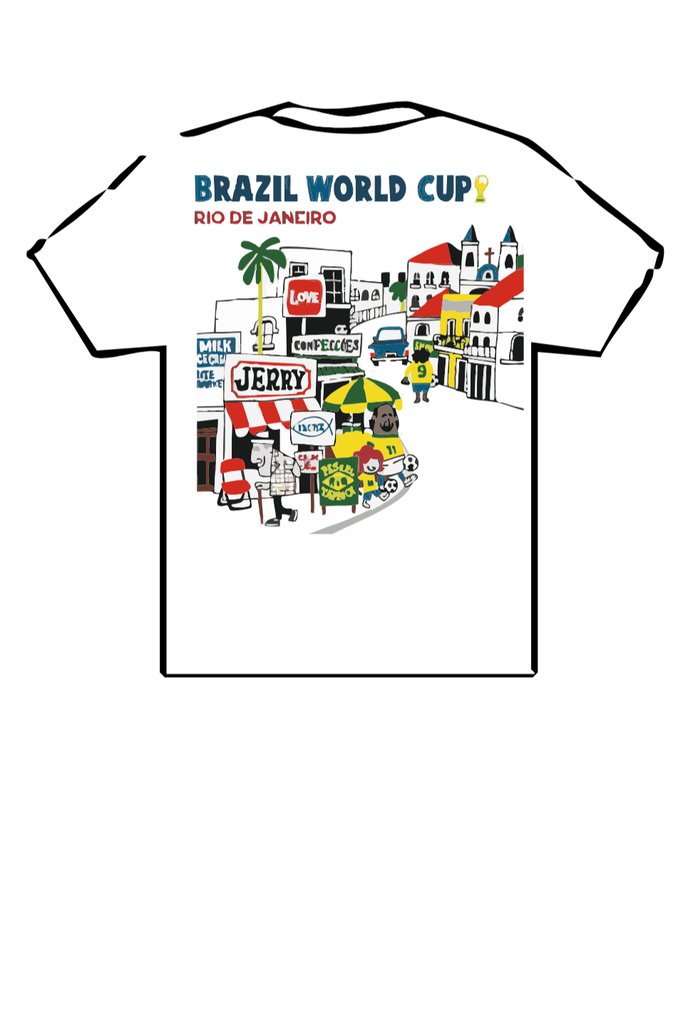 Lucy wore it in Brazil