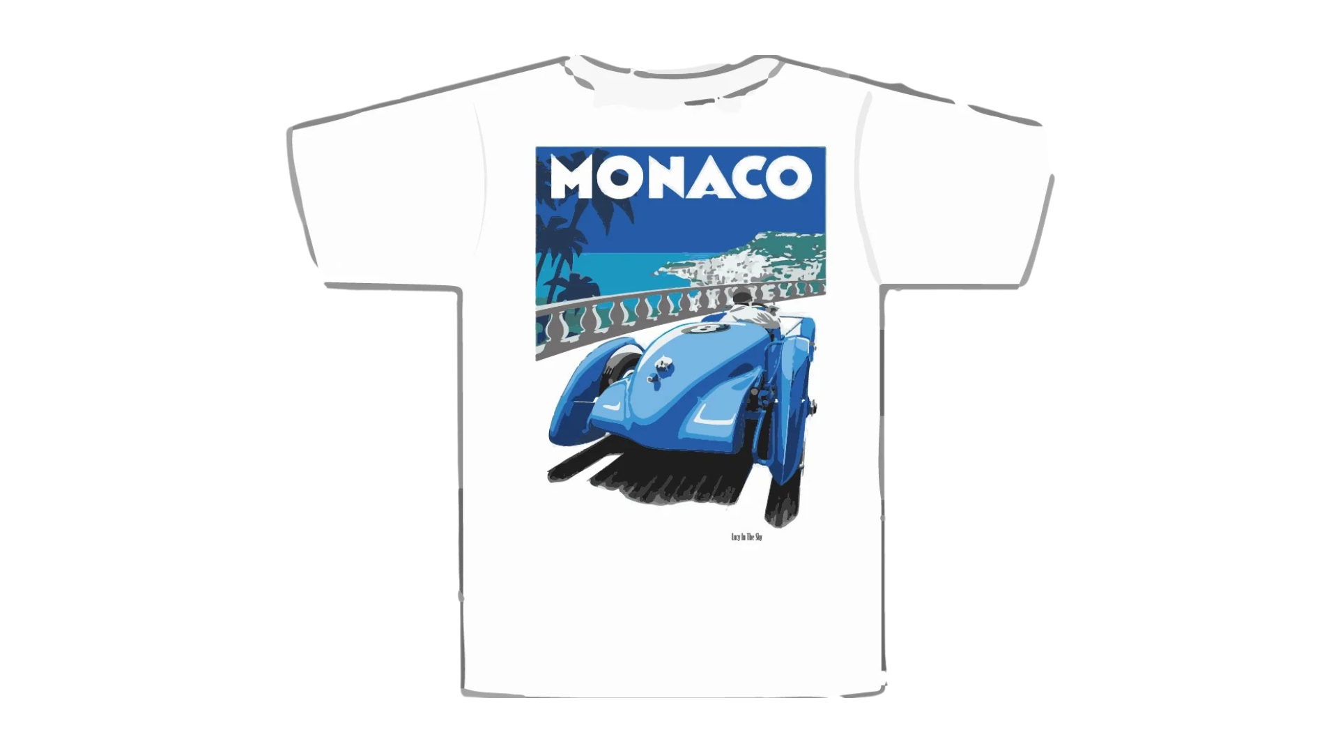 Lucy’s lap in Monaco