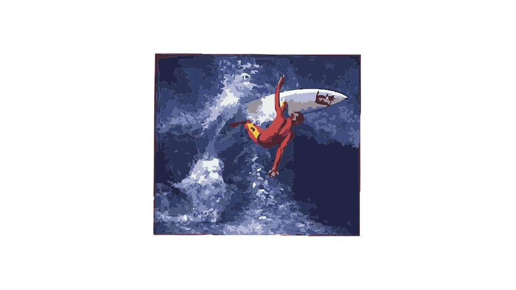 Lucy caught the last wave