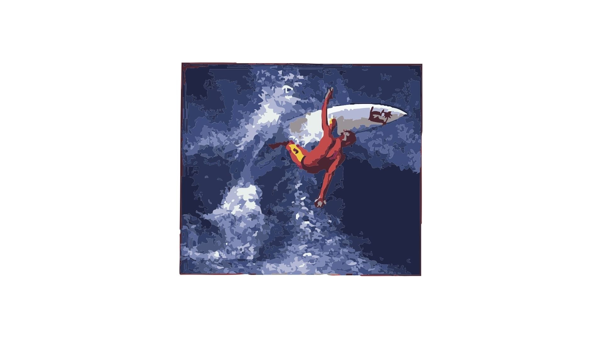 Lucy caught the last wave