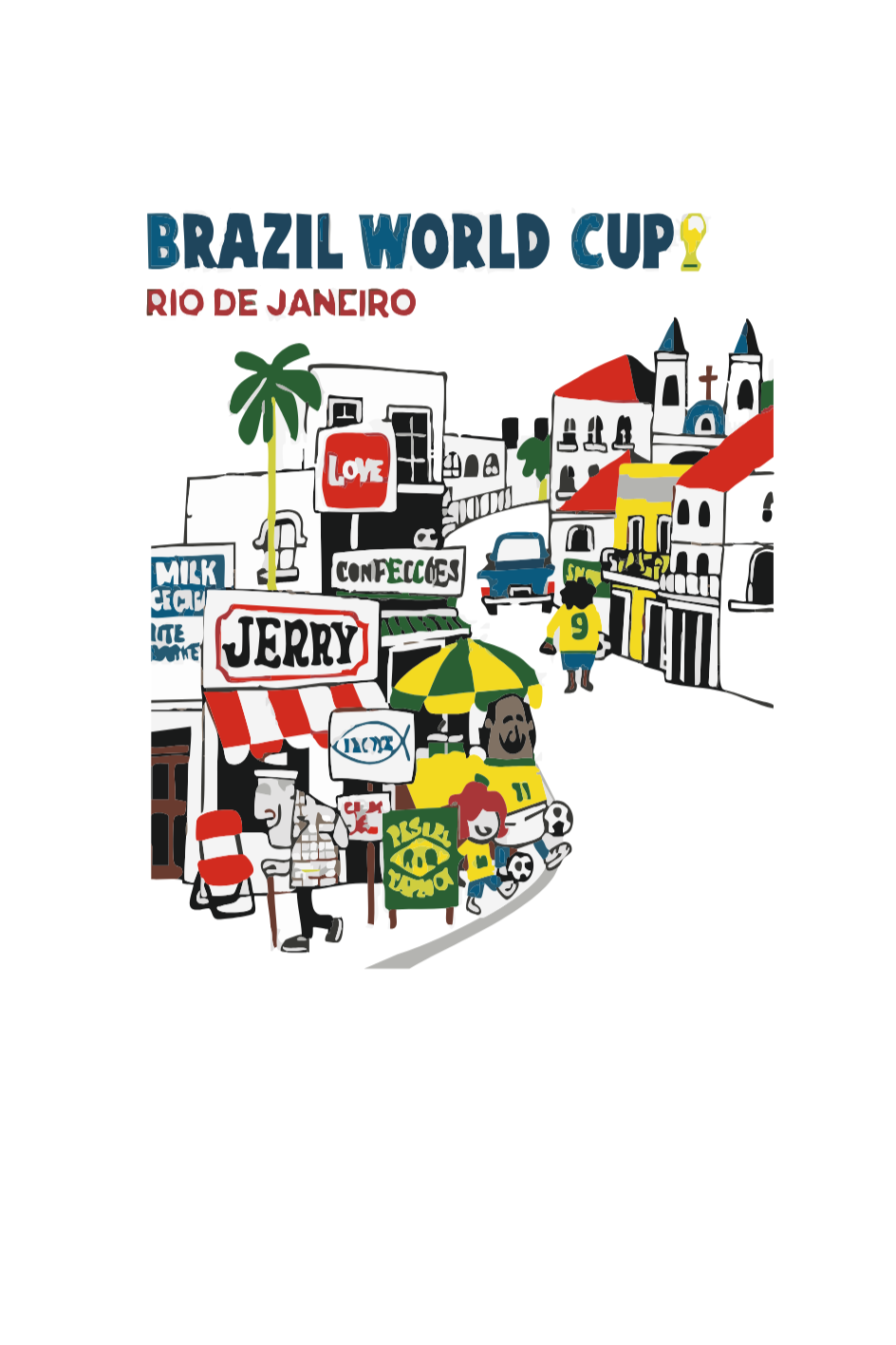 Lucy wore it in Brazil