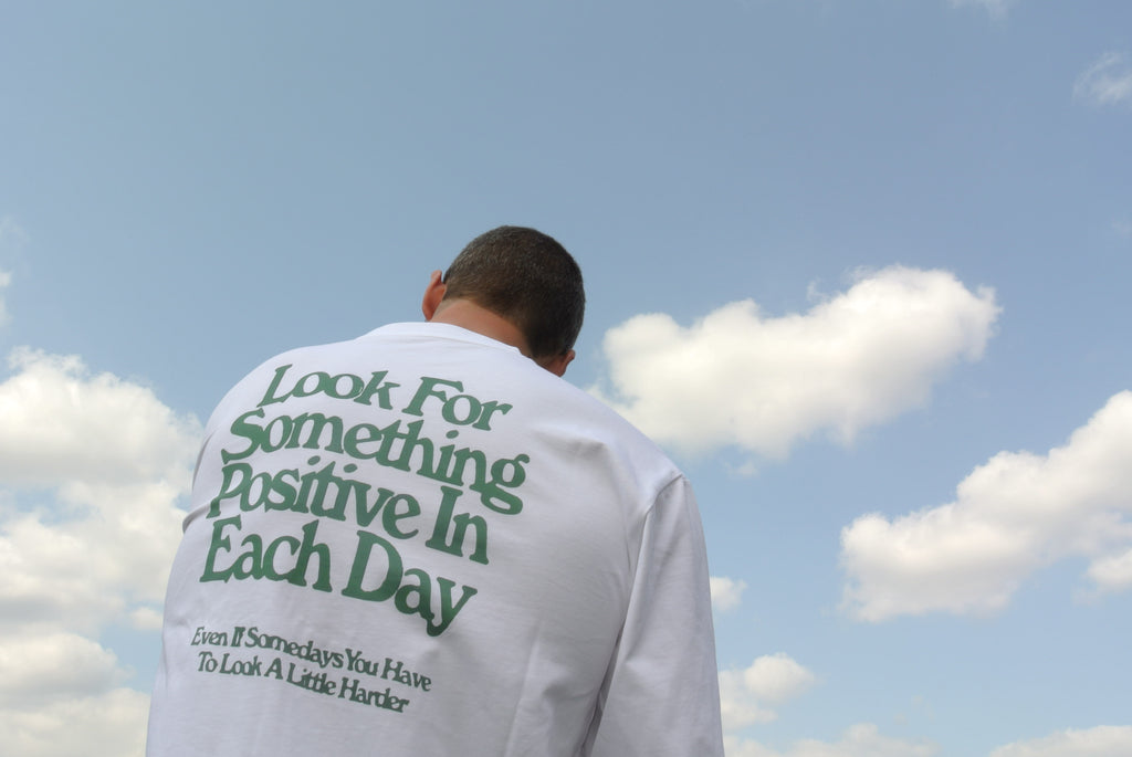 “The positive shirt” in Green LS