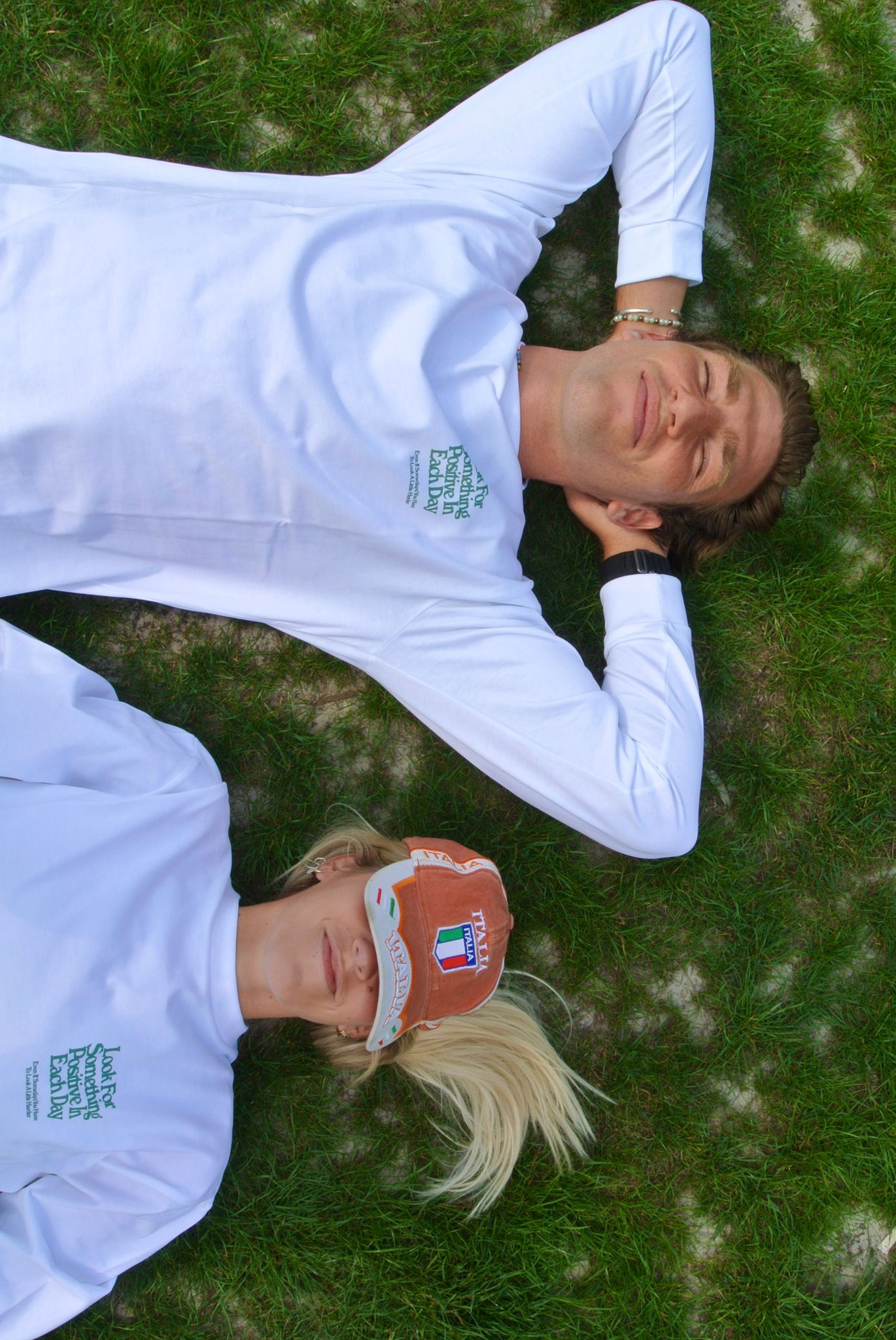 “The positive shirt” in Green LS